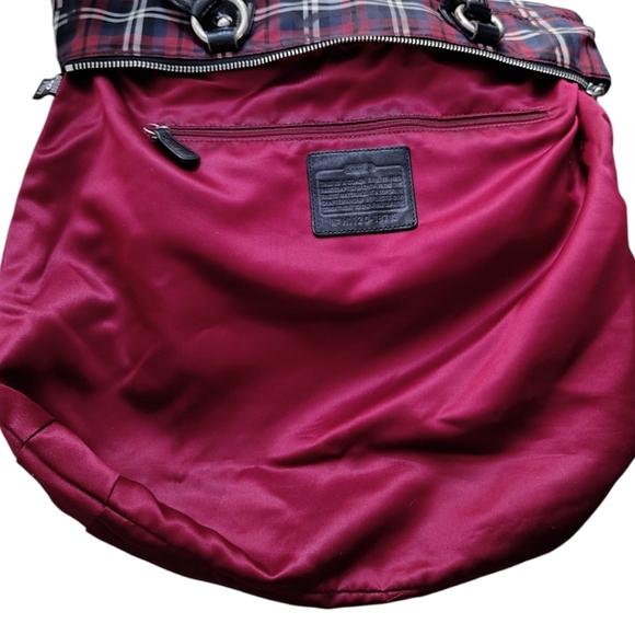 Coach Poppy Plaid Bag - Picture 4 of 13